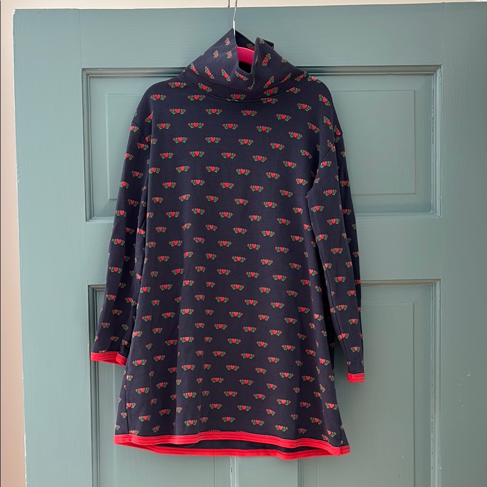 Beaufort Bonnet Navy Heart Tunic Size 7